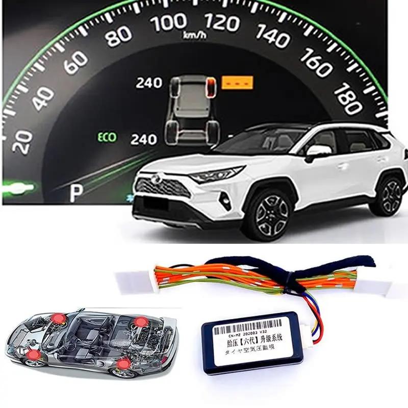 Toyota Rav4 2019 2020 Xa50 Ʈ ڵ TPMS Ÿ̾ з ͸ ý  LCD   ÷ ڵ  ˶